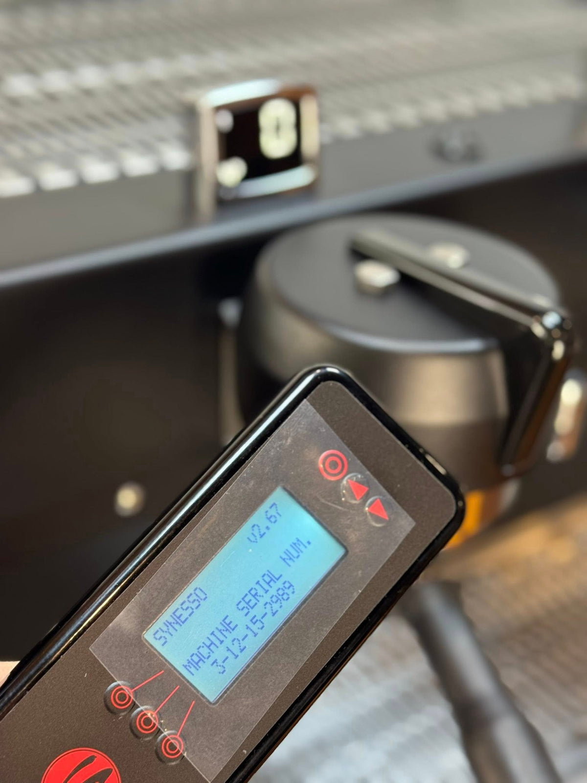 Refurbished Synesso MVP 3 group + Synesso Line boost pump