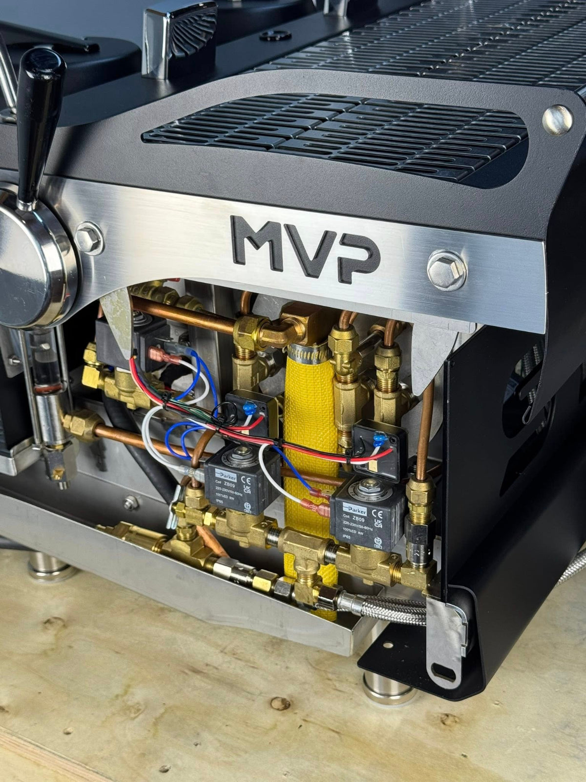Refurbished Synesso MVP 3 group + Synesso Line boost pump