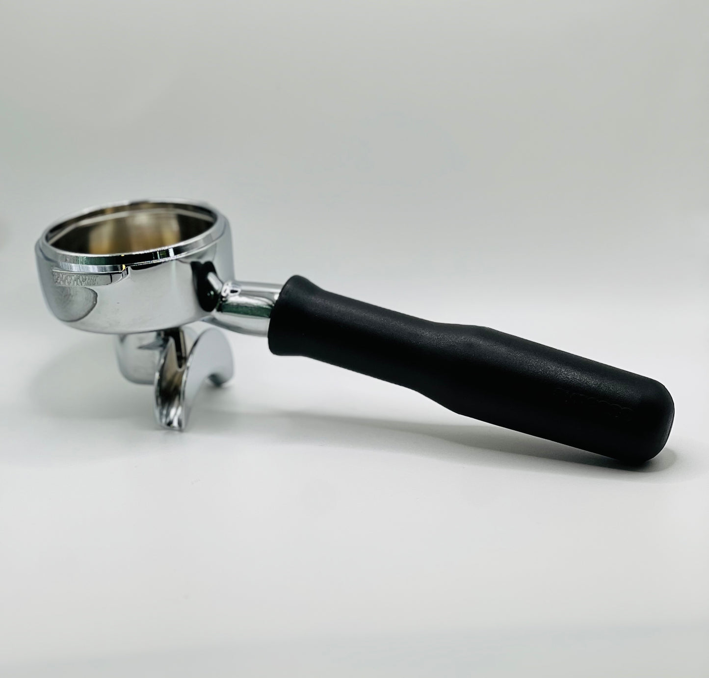 Synesso 1.7132 - Double Spouted Portafilter W/ Synesso Black Rubber Handle and Spring Included