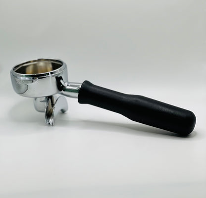 Synesso 1.7132 - Double Spouted Portafilter W/ Synesso Black Rubber Handle and Spring Included