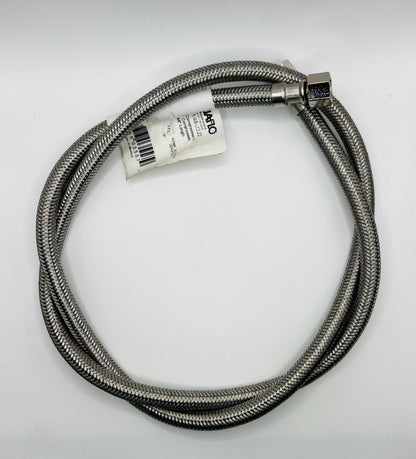 Synesso 1.5060 Stainless Steel Braided Hoses, 3/8” Compression 48” Long