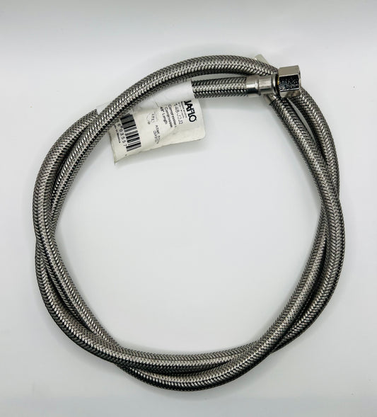 Synesso 1.5060 Stainless Steel Braided Hoses, 3/8” Compression 48” Long