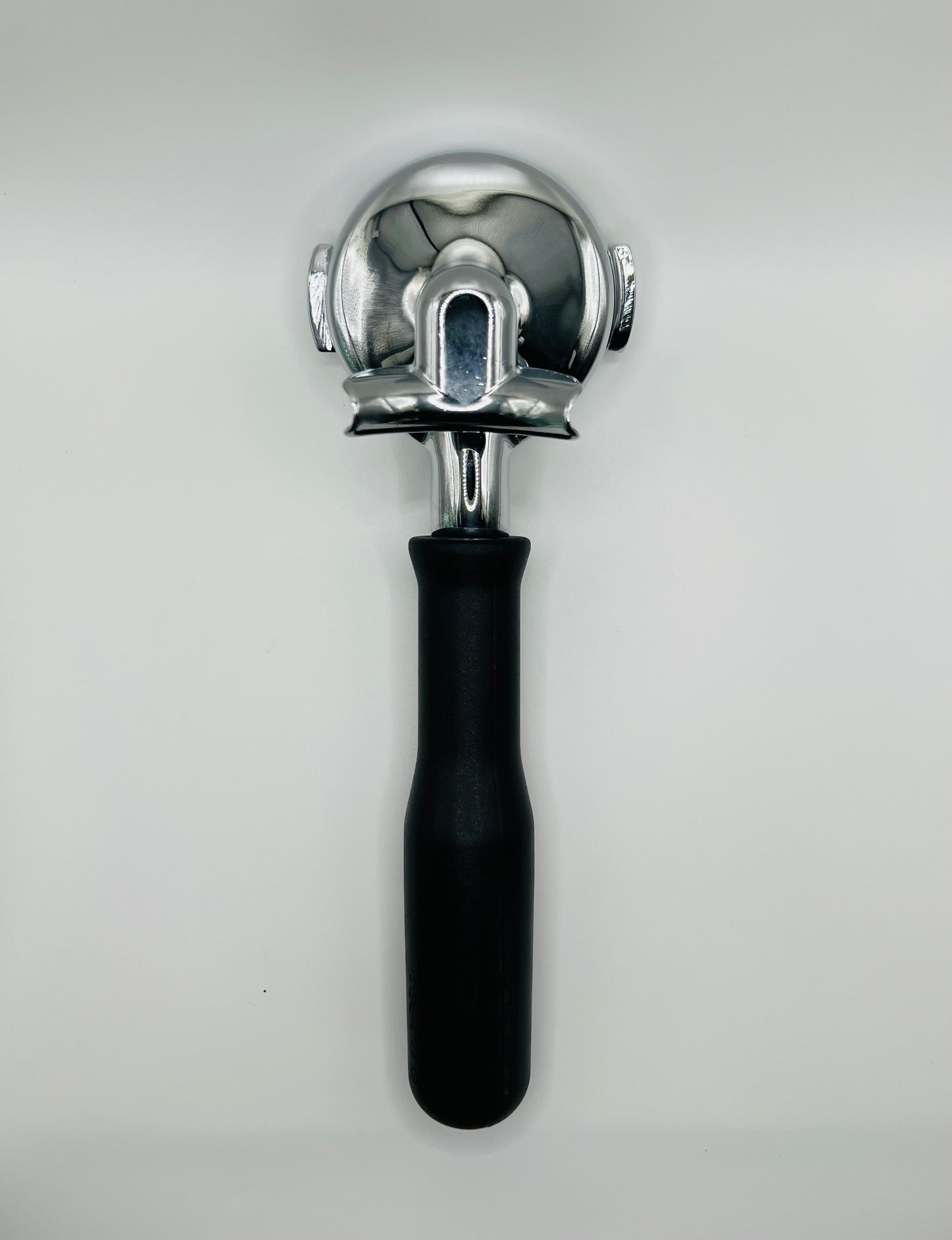 Synesso 1.7132 - Double Spouted Portafilter W/ Synesso Black Rubber Handle and Spring Included