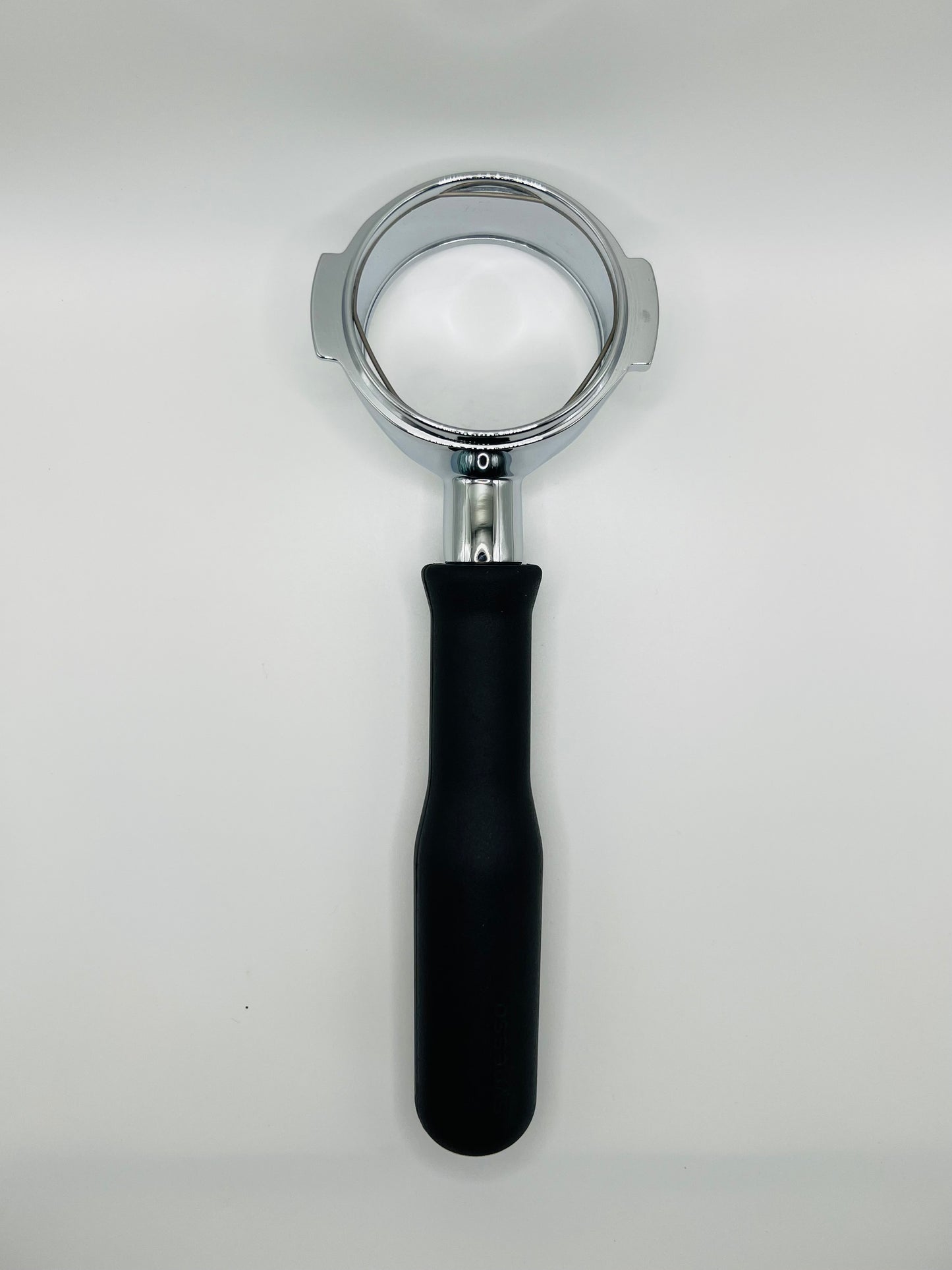 Synesso 1.7133 - Bottomless Portafilter W/Synesso Black Rubber Handle and Spring Included