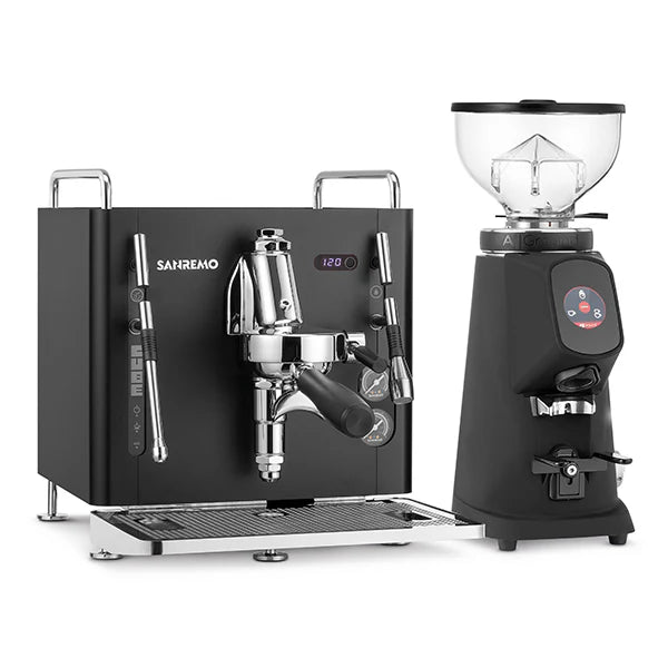 Sanremo Cube Coffee Machine Grinder Combo NEW