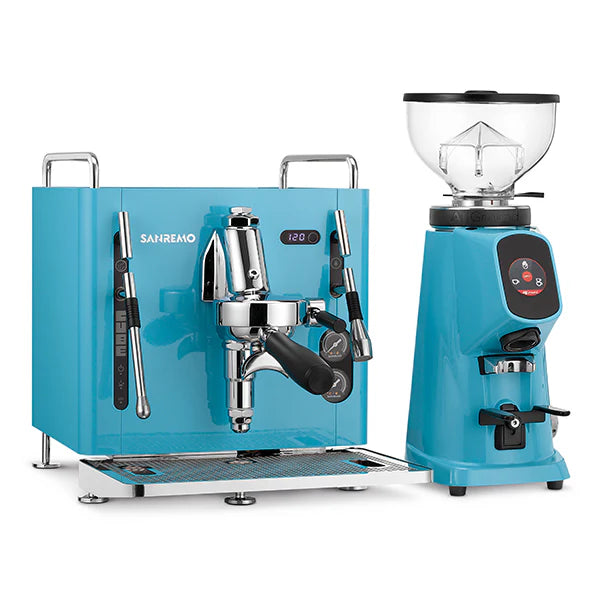 Sanremo Cube Coffee Machine Grinder Combo NEW