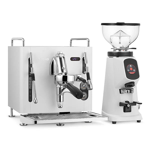 Sanremo Cube Coffee Machine Grinder Combo NEW