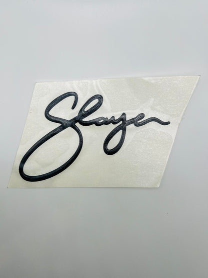 Slayer 24005-10011 Slayer Decal, Gloss Black