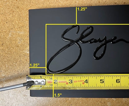 Slayer 24005-10011 Slayer Decal, Gloss Black