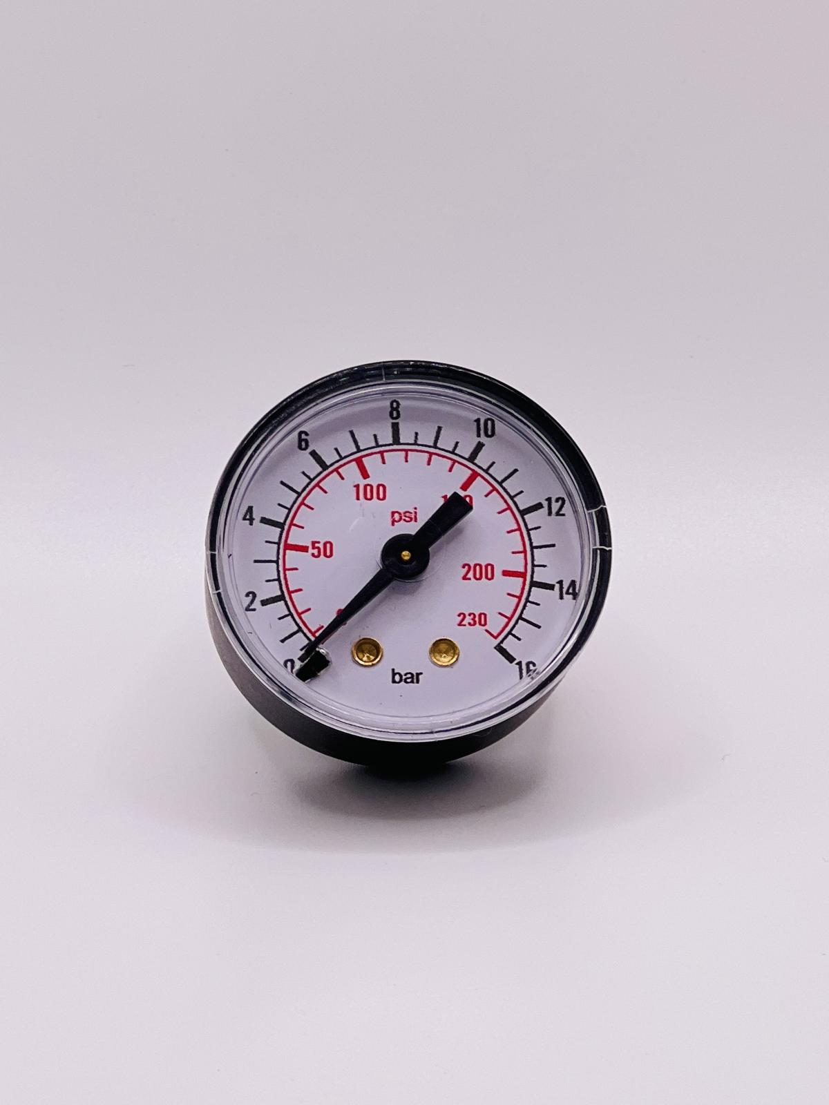 Slayer 46000-50360 Pressure Gauge, Orifice, 16Bar