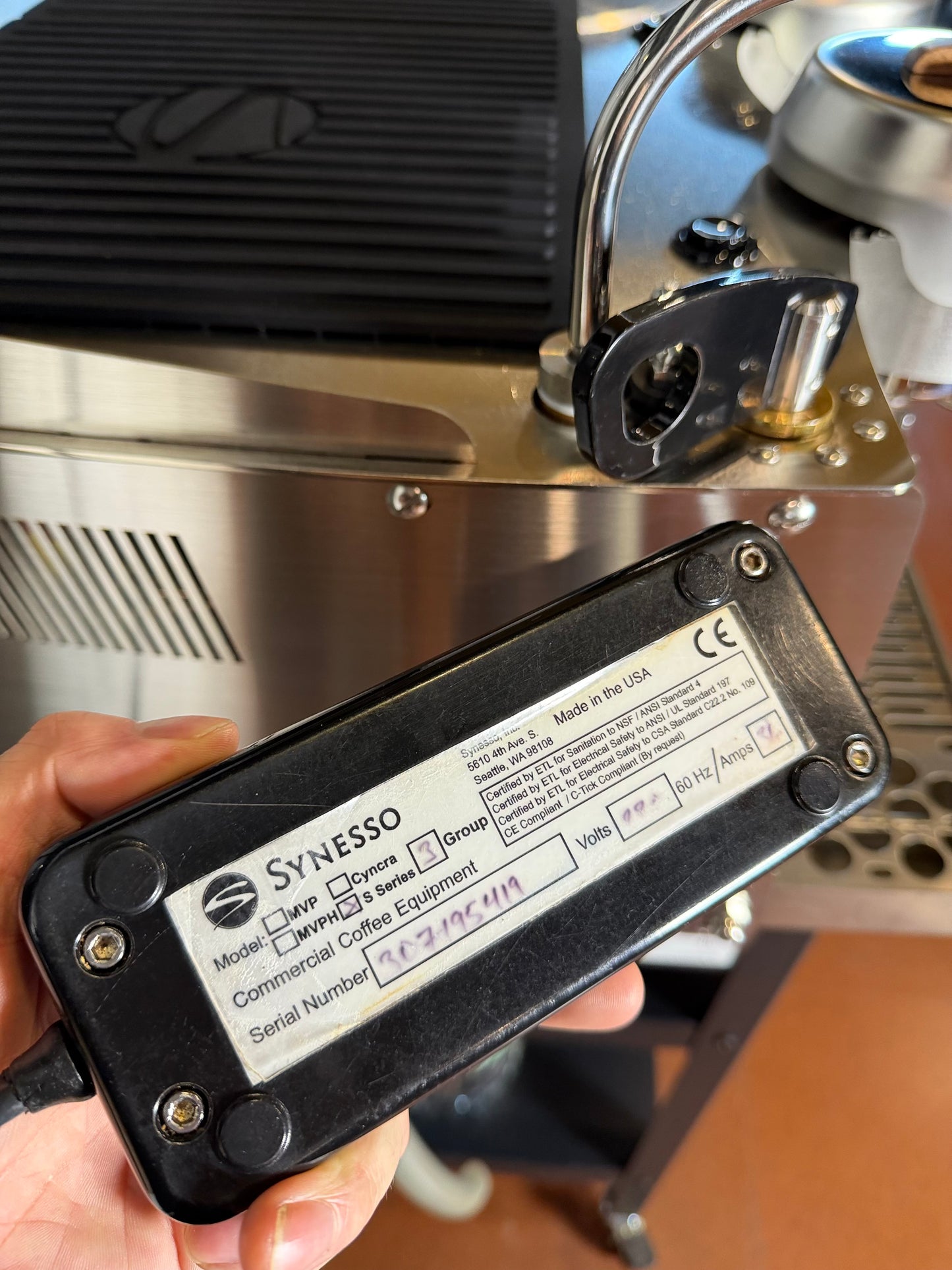 Refurbished Synesso S300 - Custom Stainless Steel Body